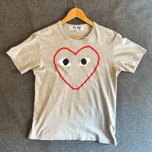 COMME DES GARCONS PLAY PRINTED HEART TEE